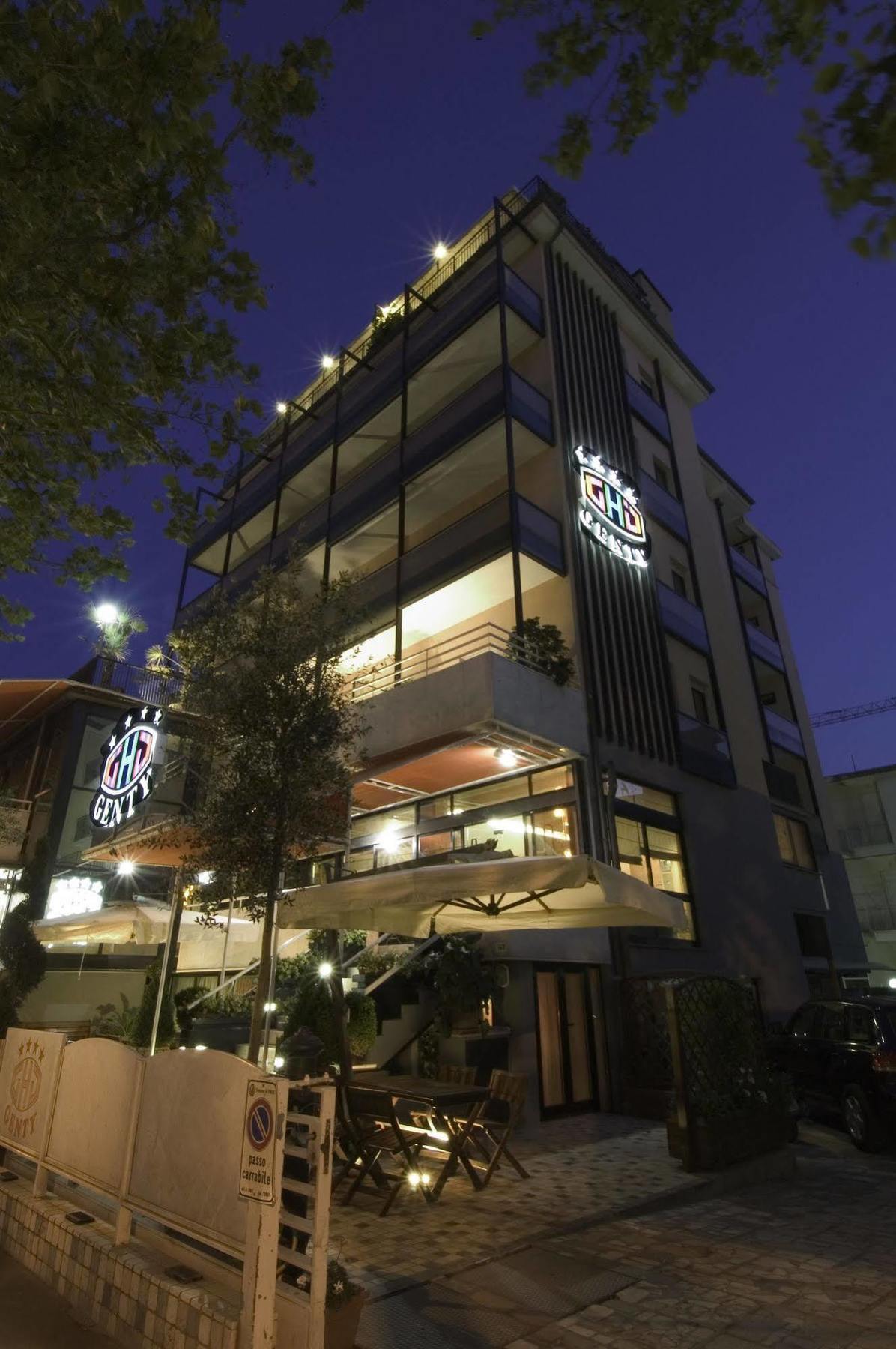 Hotel Genty Rimini Exteriör bild